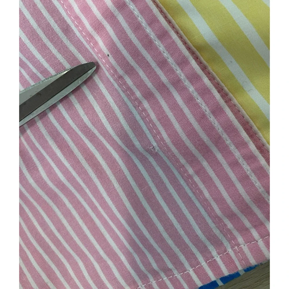 Solid & Striped Oxford Tunic Shirt Coverup XS Colorblock Stripe Beach Resort - Picture 11 of 16